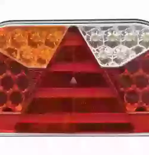 LED Rear Combination Light Function:7, Brake / Tail / Indicator / Fog / Reverse / Number Plate / Reflector LH 12-36V